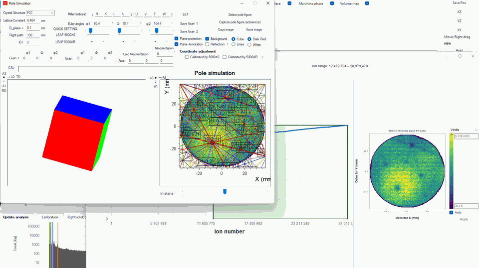 Calculating grain-boundary misorientation in DASAPT